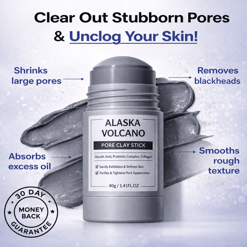 PoreClear™ Volcanic Clay Mask Stick