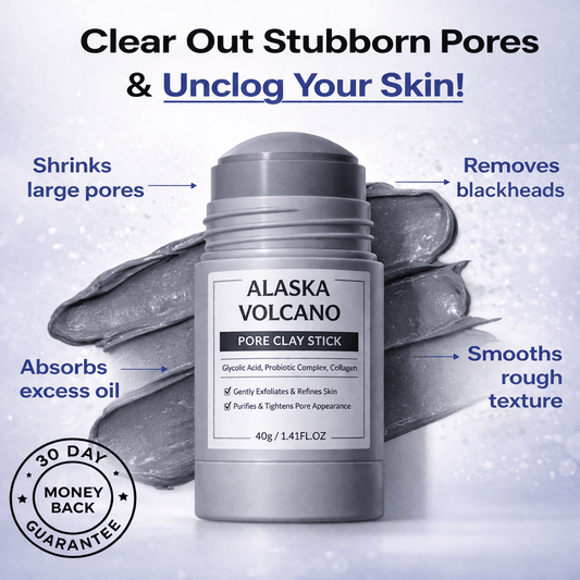 PoreClear™ Volcanic Clay Mask Stick